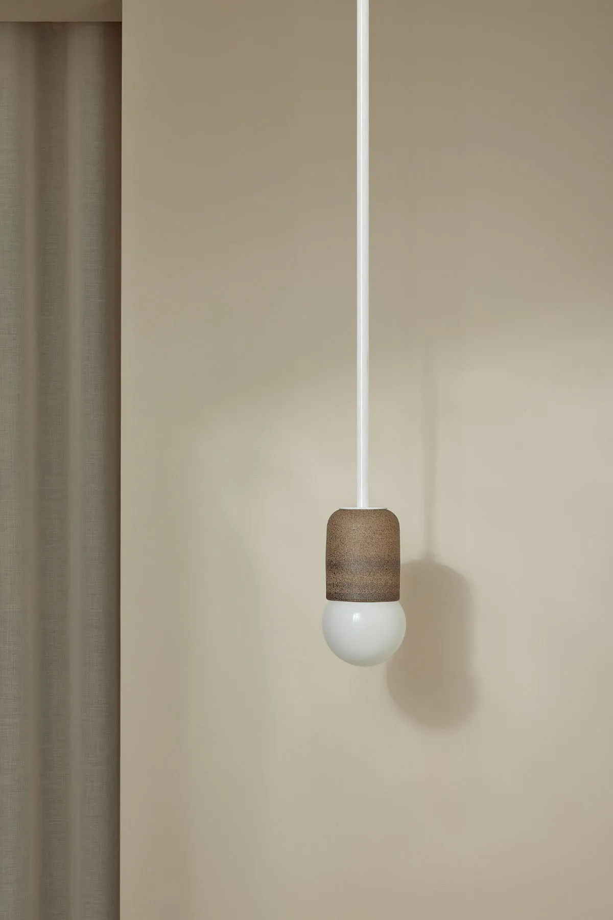 Terra 1 Pendant Light - Solid Rod