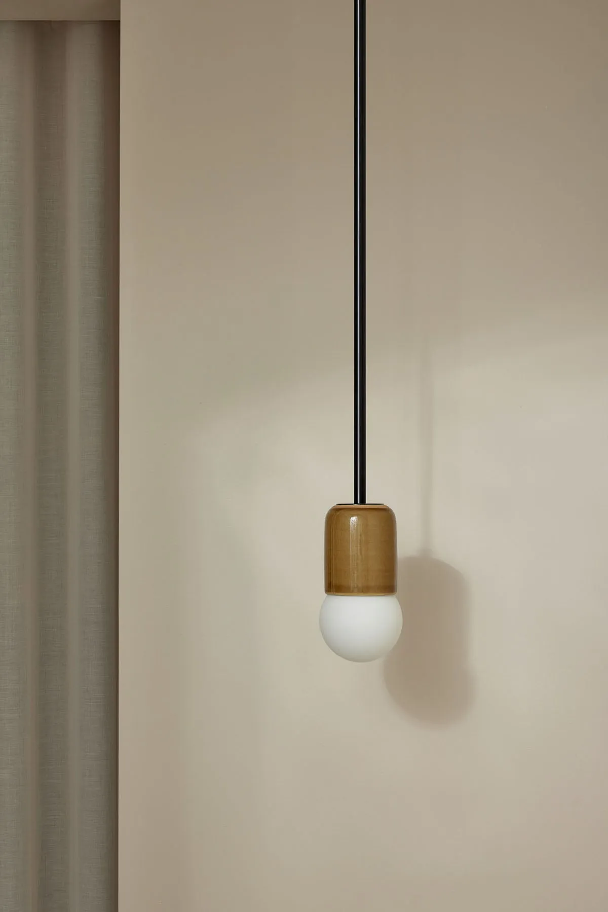 Terra 1 Pendant Light - Solid Rod