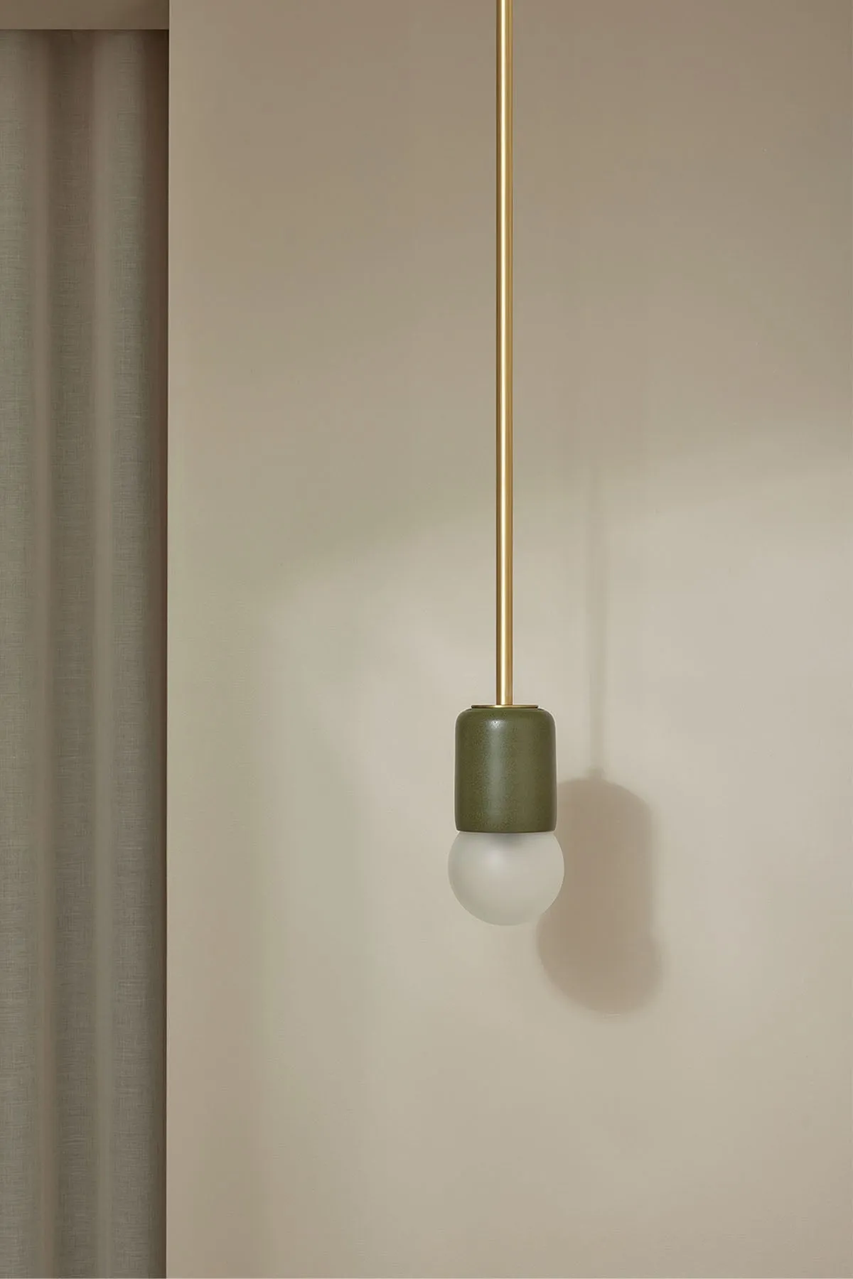 Terra 1 Pendant Light - Solid Rod