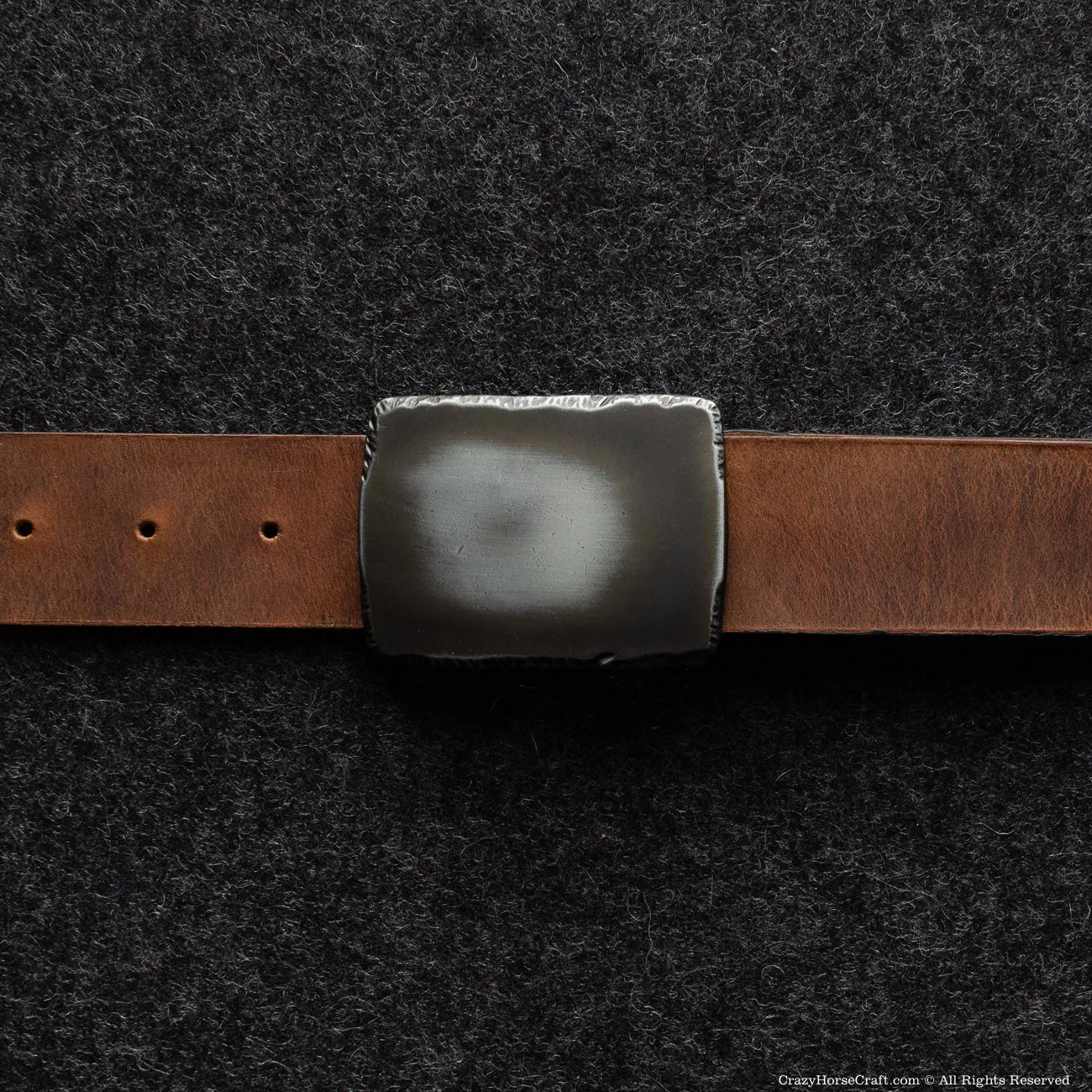 Vegetable Tanned Leather Belt | Classic Brown